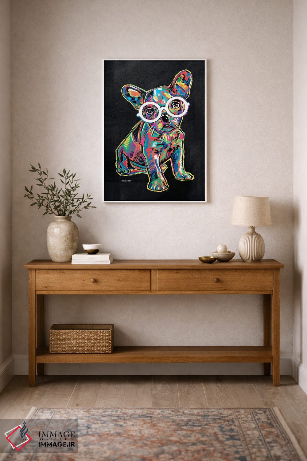 تابلو دکوراتیو فرانکی اثر پی.دی. مورنو - D1W