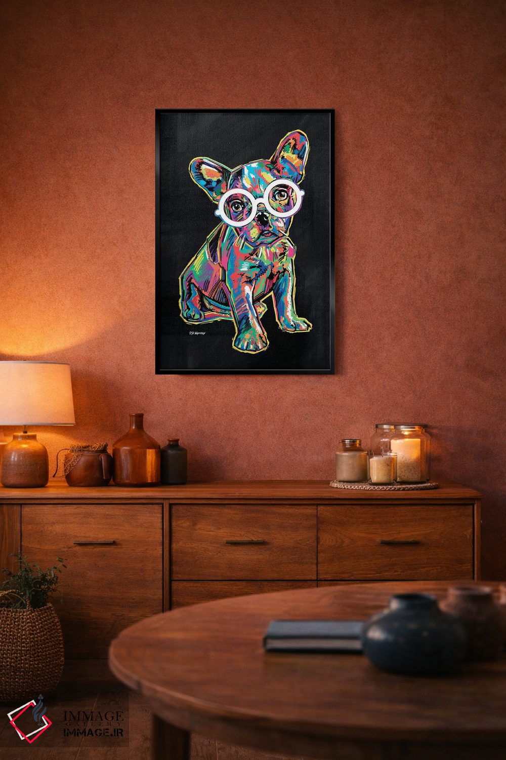 تابلو دکوراتیو فرانکی اثر پی.دی. مورنو - D4B