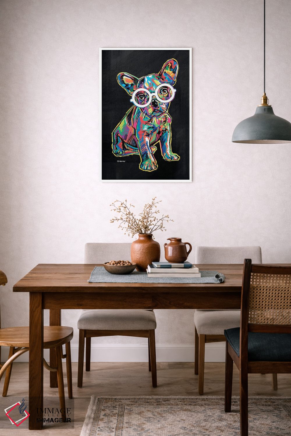 تابلو دکوراتیو فرانکی اثر پی.دی. مورنو - D5W