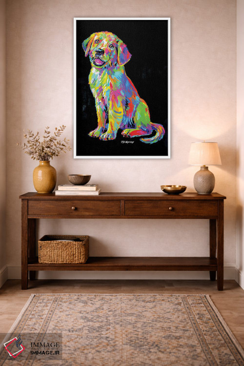 تابلو دکوراتیو لابرادور اثر پی.دی. مورنو - D2W