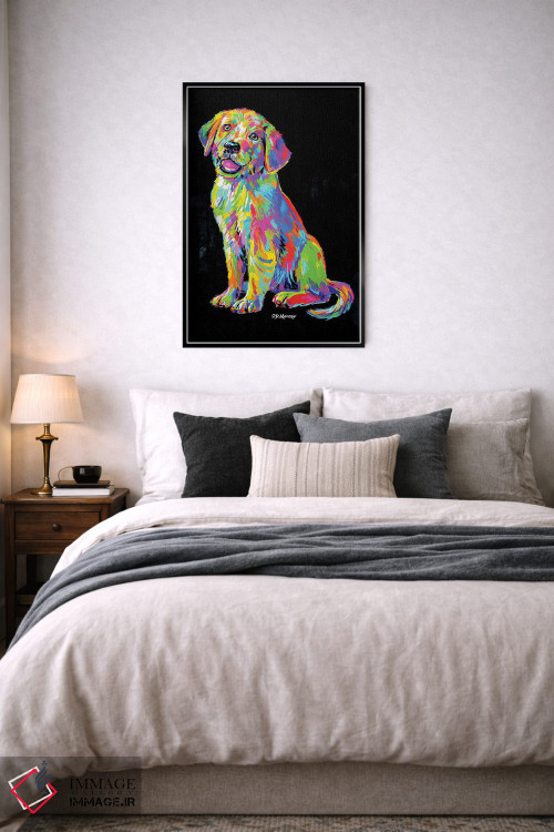 تابلو دکوراتیو لابرادور اثر پی.دی. مورنو - D6B