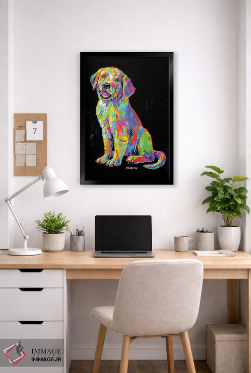 تابلو دکوراتیو لابرادور اثر پی.دی. مورنو - D5B