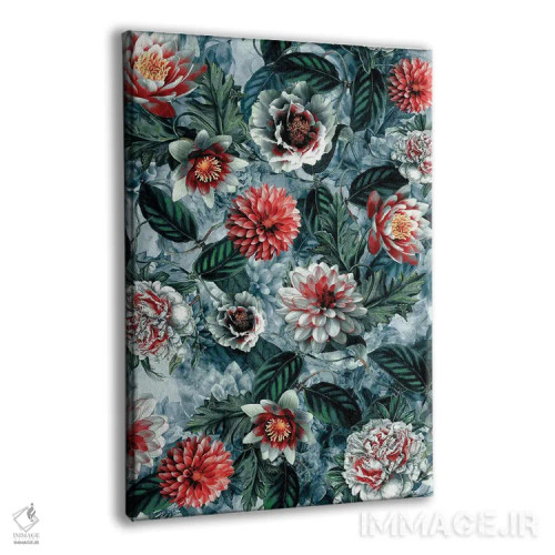 تابلو دکوراتیو بوتانیکا اثر ریزا پکر - نمای پرسپکتیو محصول