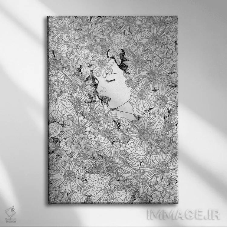 تابلو دکوراتیو به یاد تو اثر پدرو تاپا - نمای روبهرو روی دیوار