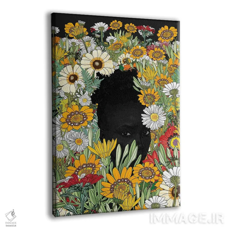 تابلو دکوراتیو رویاهای تاریک اثر پدرو تاپا - نمای پرسپکتیو محصول
