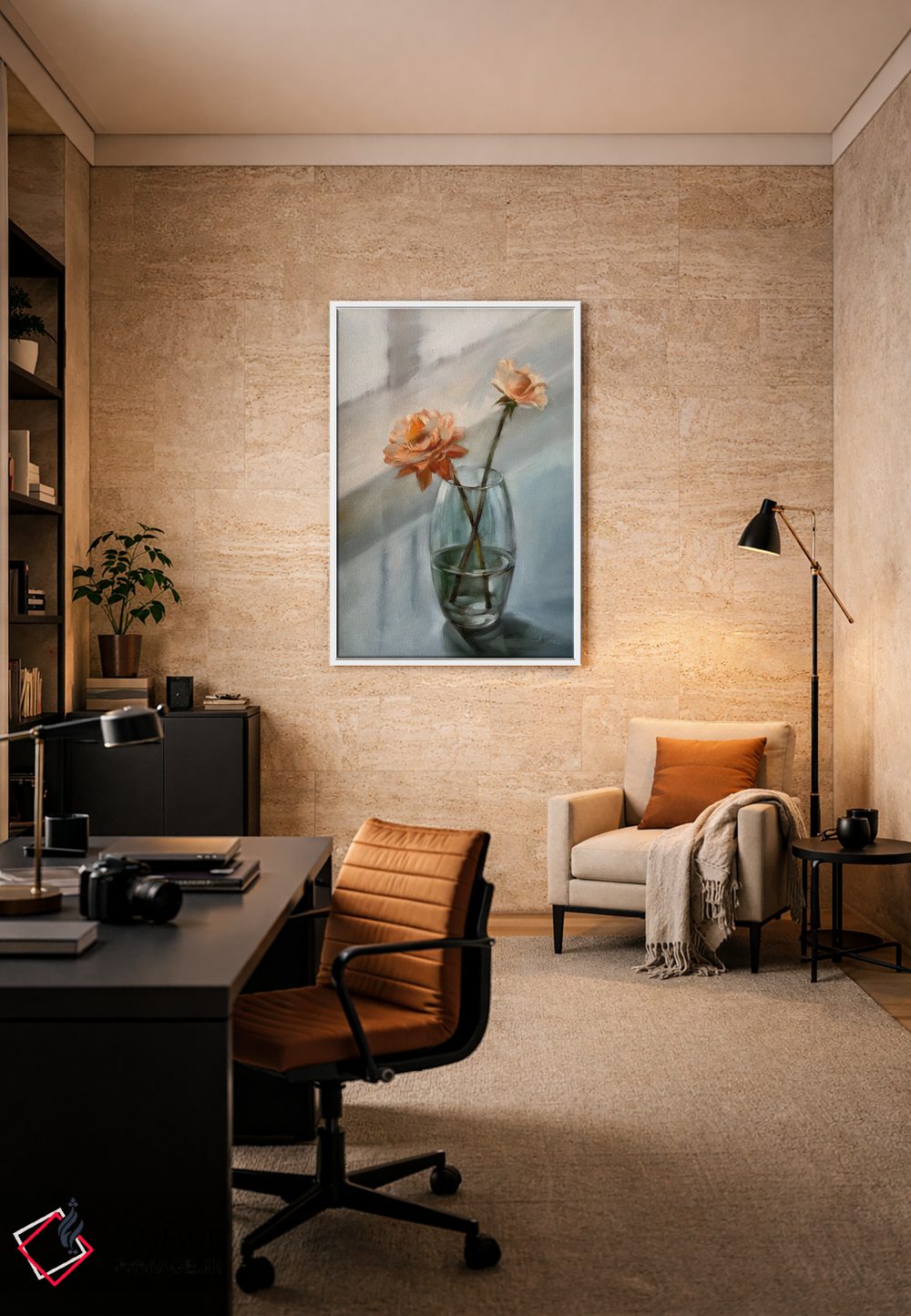 تابلو دکوراتیو صبح آفتابی اثر آنا اسپیرز - D5W