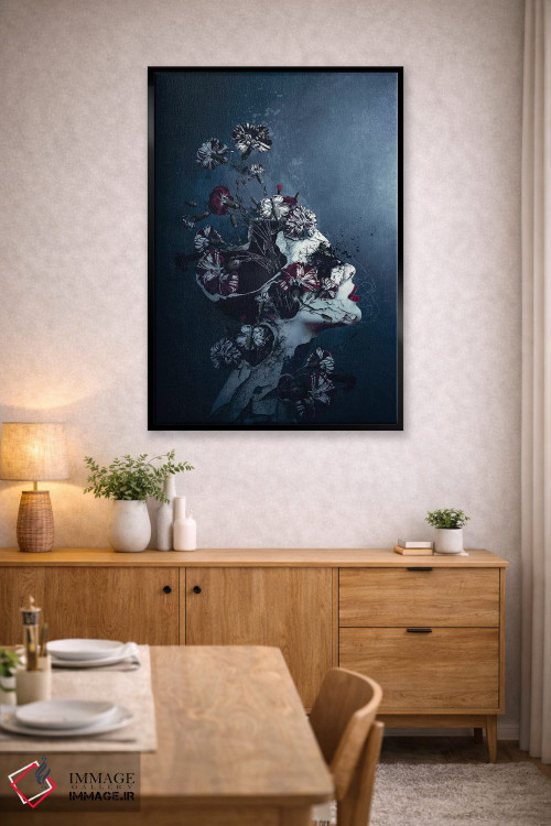 تابلو دکوراتیو از روز تا شب اثر ریزا پکر - D4B