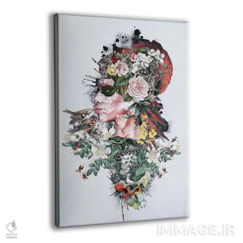 تابلو دکوراتیو ملکه طبیعت اثر ریزا پکر - نمای پرسپکتیو محصول