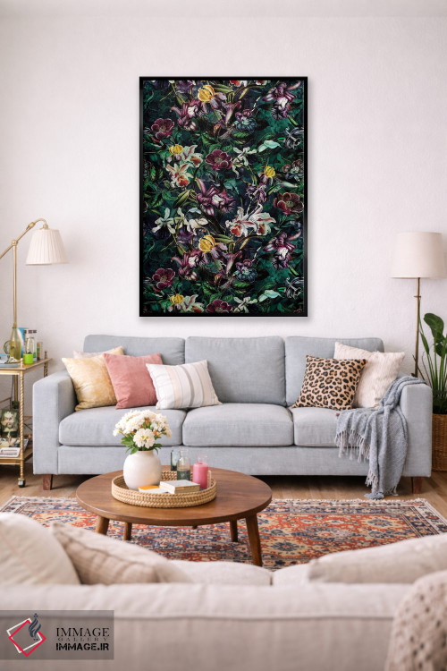 تابلو دکوراتیو باغ مخفی ۱۰K اثر ریزا پکر - D1B
