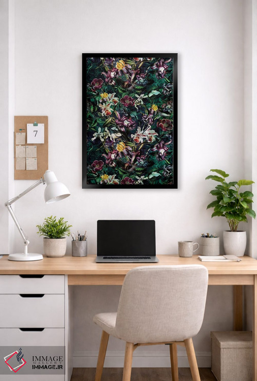 تابلو دکوراتیو باغ مخفی ۱۰K اثر ریزا پکر - D3B