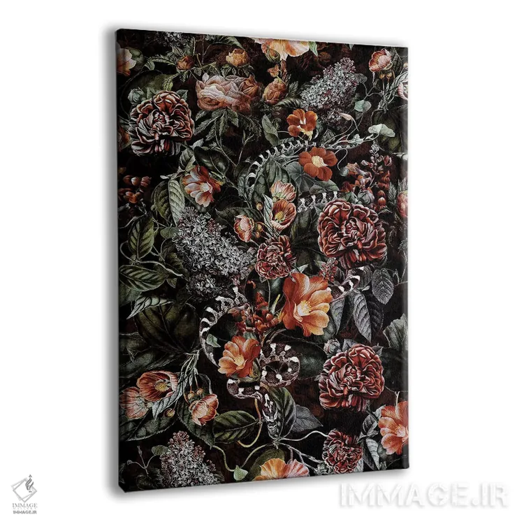 تابلو دکوراتیو مار اثر ریزا پکر - نمای پرسپکتیو محصول