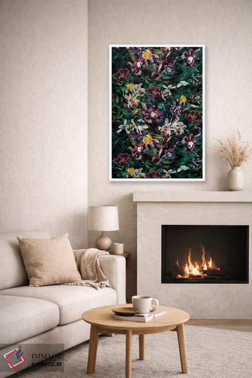 تابلو دکوراتیو باغ مخفی ۱۰K اثر ریزا پکر - D5W