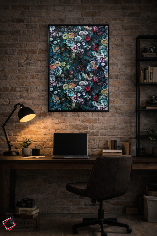 تابلو دکوراتیو باغ شب ۱۰K اثر ریزا پکر - D5B