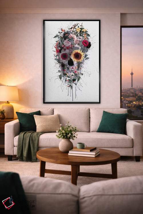 تابلو دکوراتیو من اثر ریزا پکر - D2B