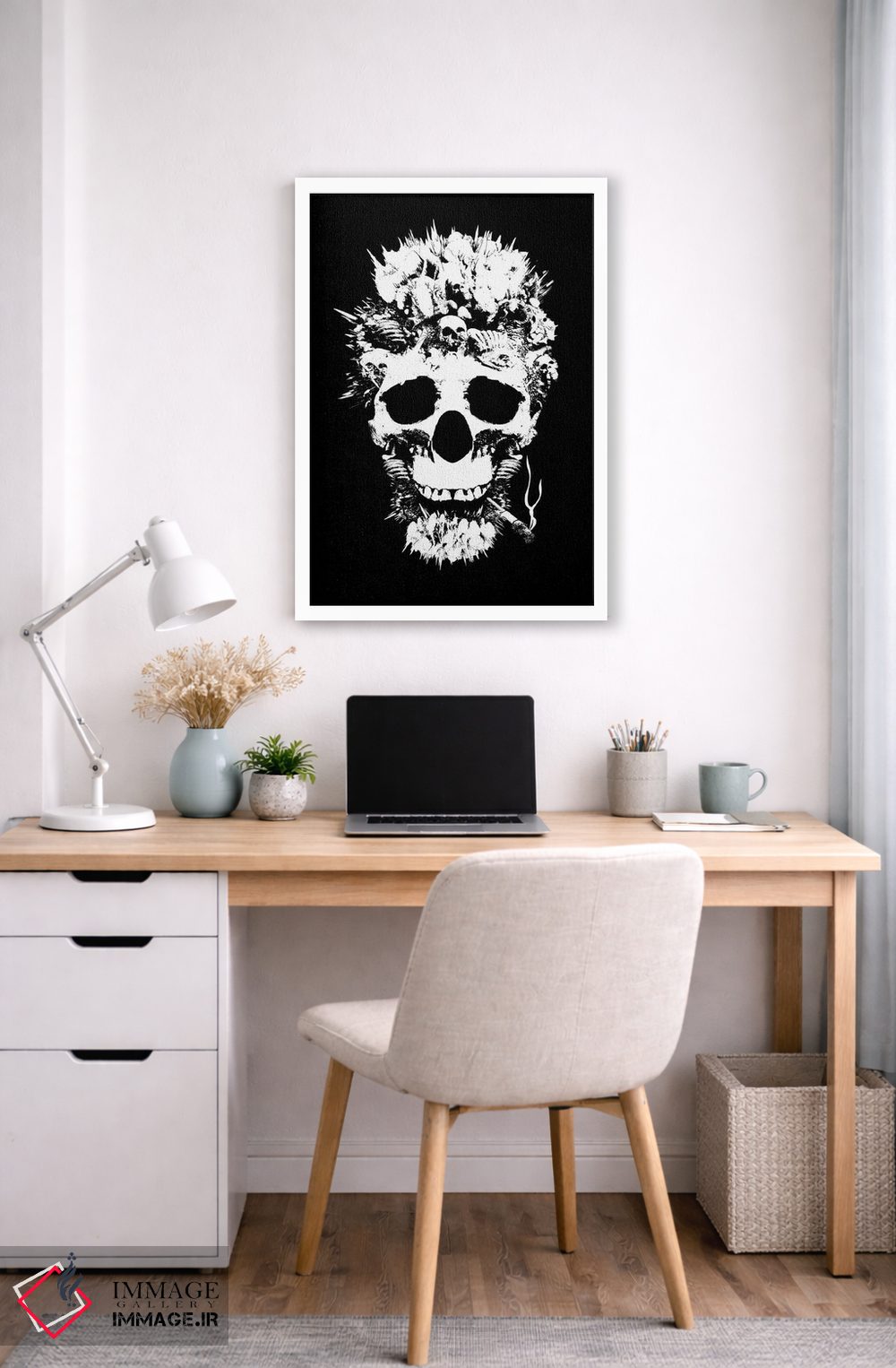 تابلو دکوراتیو زندگی تبهکار اثر ریزا پکر - D3W