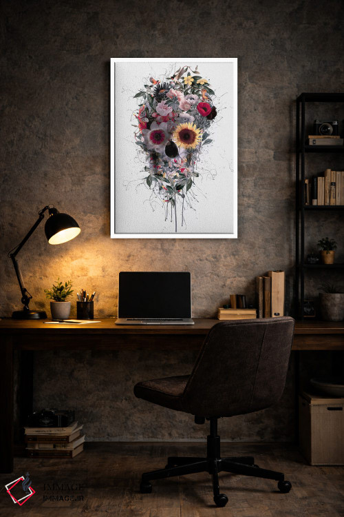 تابلو دکوراتیو من اثر ریزا پکر - D6W