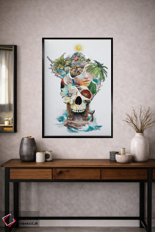 تابلو دکوراتیو رویای تابستان اثر ریزا پکر - D2B