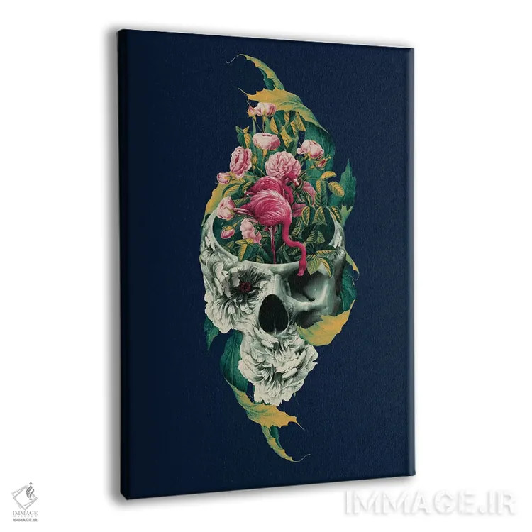 تابلو دکوراتیو زندگی و مرگ II اثر ریزا پکر - نمای پرسپکتیو محصول