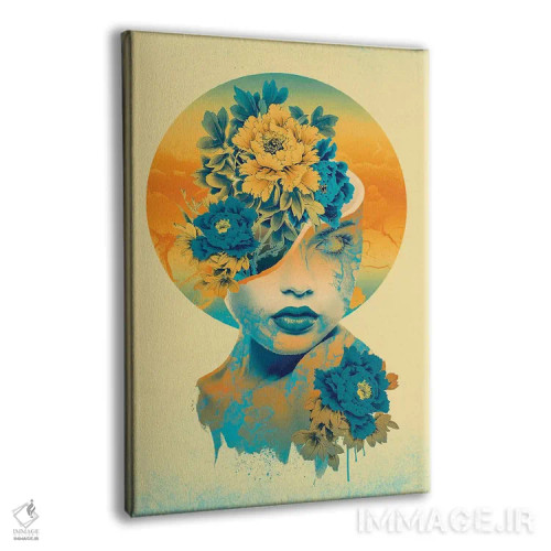 تابلو دکوراتیو شکسته II اثر ریزا پکر - نمای پرسپکتیو محصول