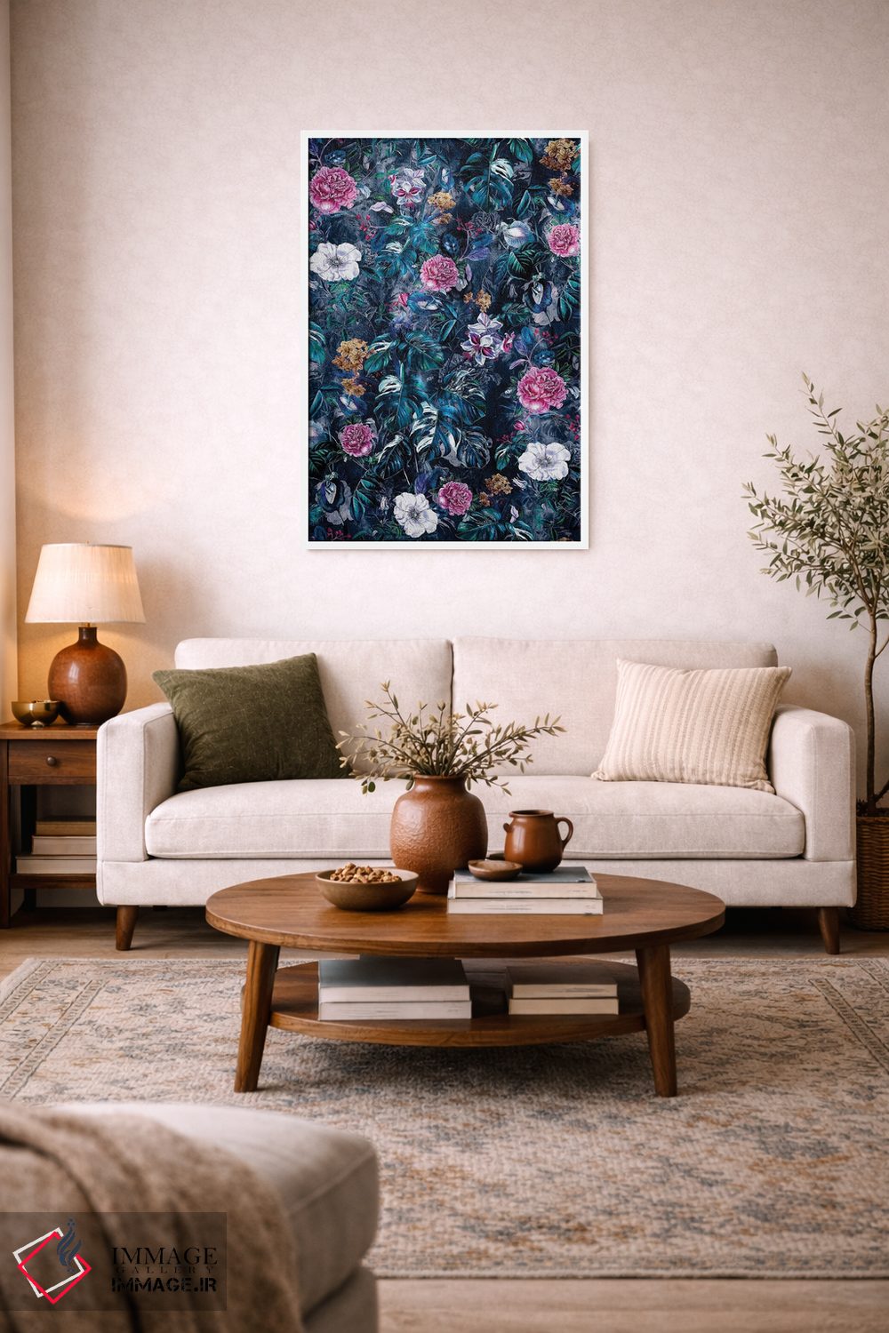 تابلو دکوراتیو بهشت استوایی ۱۰K اثر ریزا پکر - D3W