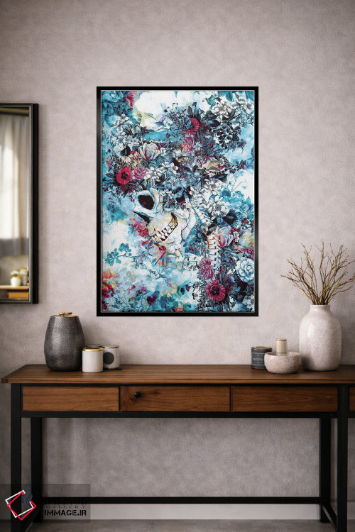 تابلو دکوراتیو ملکه جمجمه II اثر ریزا پکر - D1B