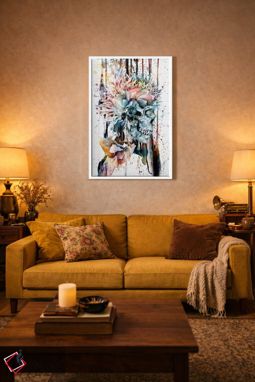 تابلو دکوراتیو III اثر ریزا پکر - D1W