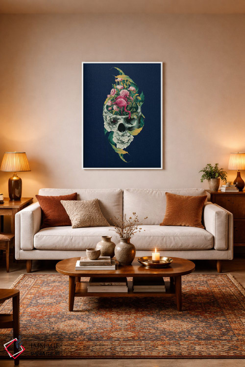 تابلو دکوراتیو زندگی و مرگ II اثر ریزا پکر - D2W