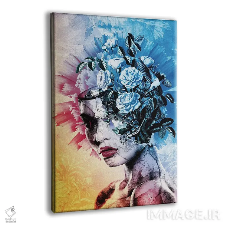 تابلو دکوراتیو جادوگر اثر ریزا پکر - نمای پرسپکتیو محصول