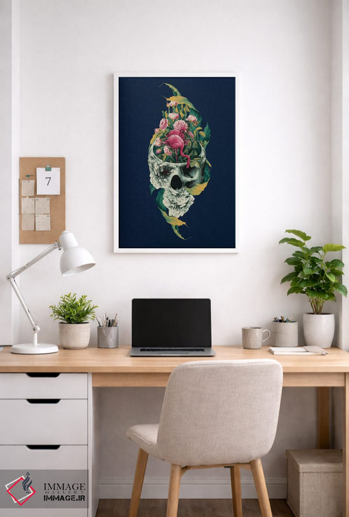 تابلو دکوراتیو زندگی و مرگ II اثر ریزا پکر - D4W