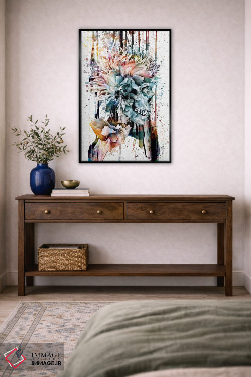 تابلو دکوراتیو III اثر ریزا پکر - D4B