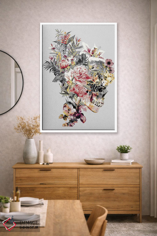 تابلو دکوراتیو جمجمه XII اثر ریزا پکر - D2W