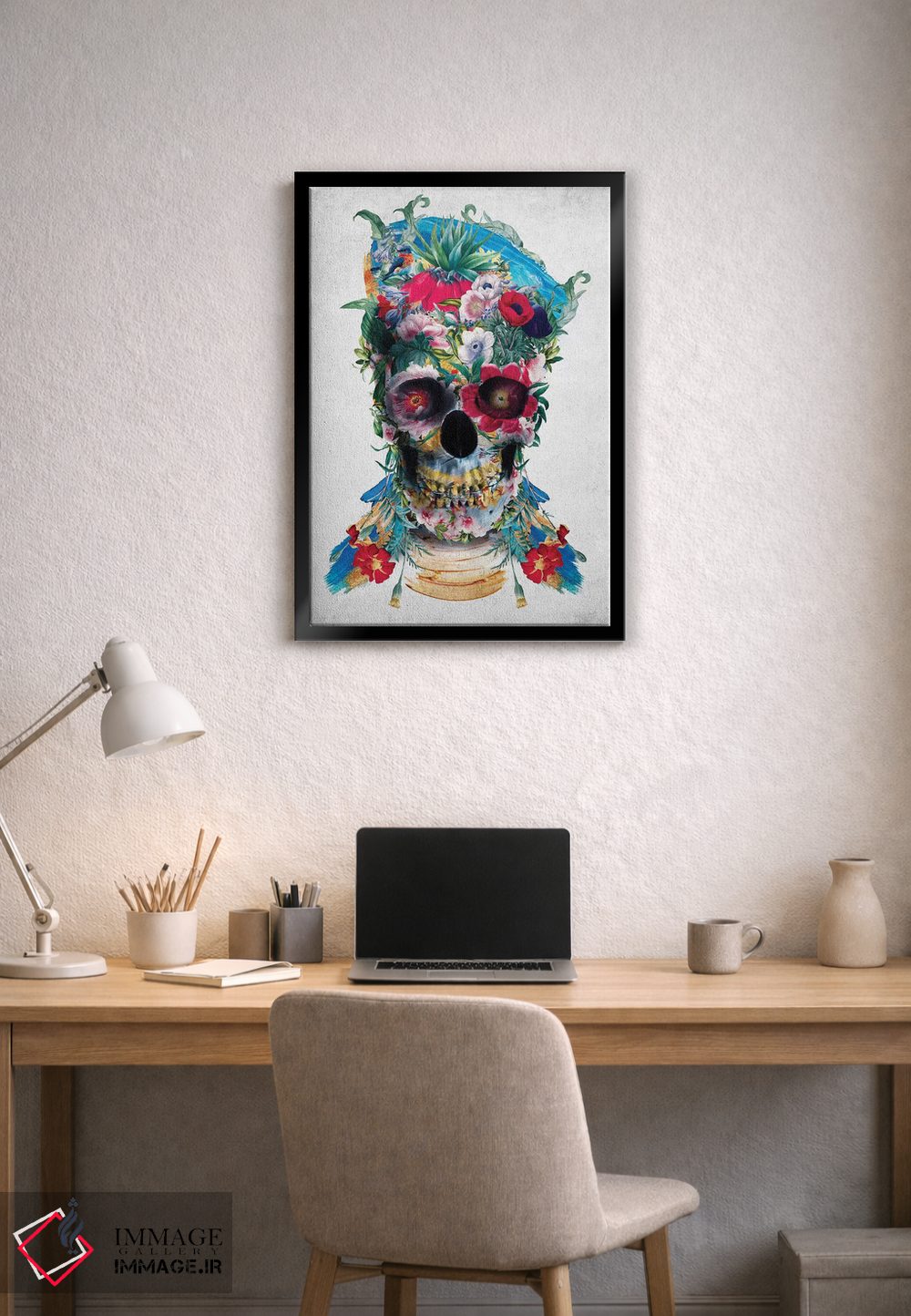 تابلو دکوراتیو زامبی اثر ریزا پکر - D1B