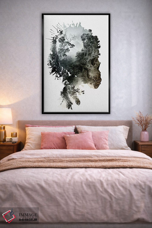 تابلو دکوراتیو دگرگونی اثر ریزا پکر - D2B