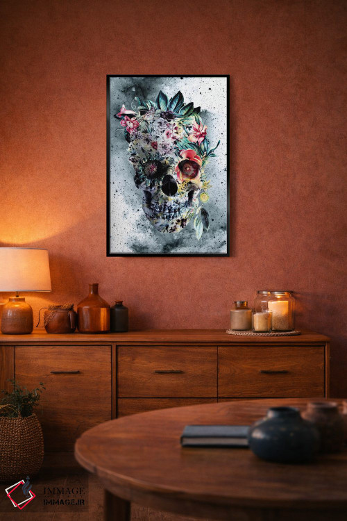 تابلو دکوراتیو یادگاری تو انسان هستی اثر ریزا پکر - D4B