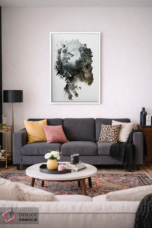 تابلو دکوراتیو دگرگونی اثر ریزا پکر - D3W