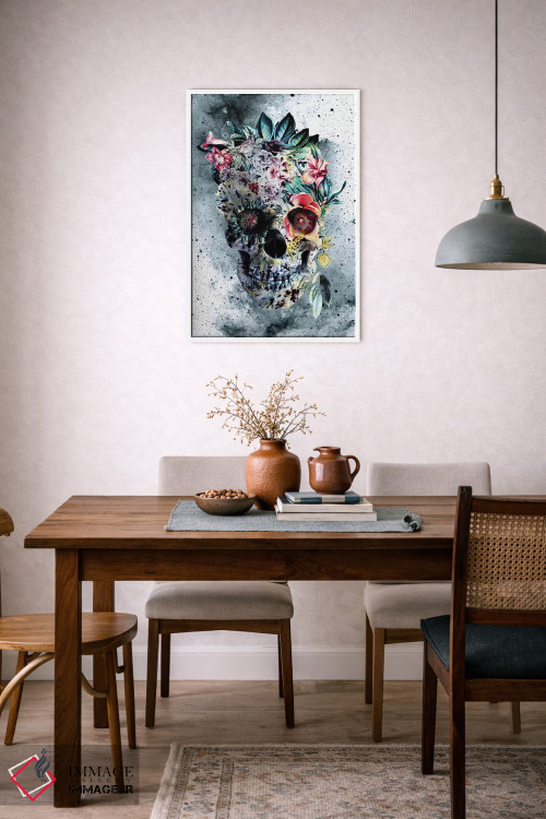 تابلو دکوراتیو یادگاری تو انسان هستی اثر ریزا پکر - D5W