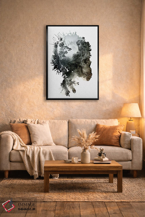 تابلو دکوراتیو دگرگونی اثر ریزا پکر - D4B