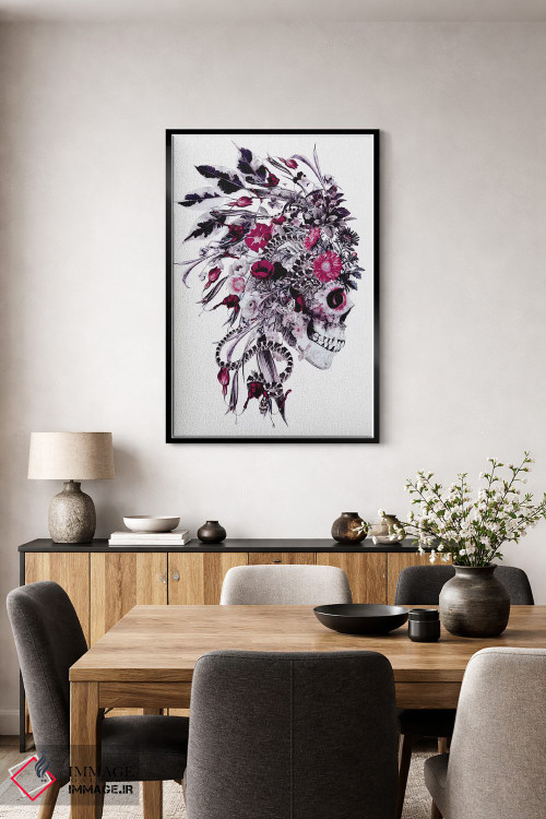 تابلو دکوراتیو یادگاری مرگ رئیس اثر ریزا پکر - D4B