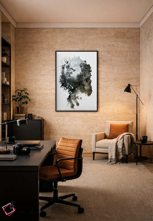 تابلو دکوراتیو دگرگونی اثر ریزا پکر - D6B