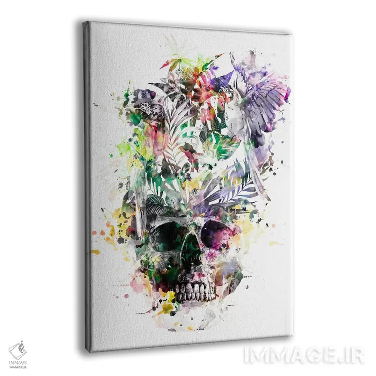 تابلو دکوراتیو طوطی ها II اثر ریزا پکر - نمای پرسپکتیو محصول