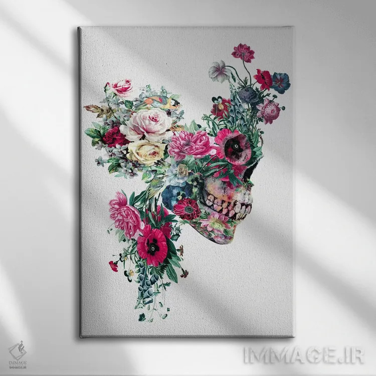 تابلو دکوراتیو VII اثر ریزا پکر - نمای روبهرو روی دیوار