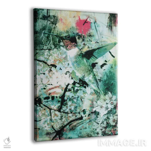 تابلو دکوراتیو کولا بری اثر ریزا پکر - نمای پرسپکتیو محصول