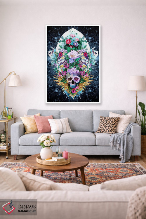 تابلو دکوراتیو درخشان VI اثر ریزا پکر - D1W