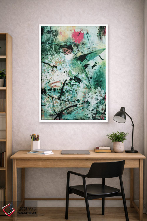 تابلو دکوراتیو کولا بری اثر ریزا پکر - D1W