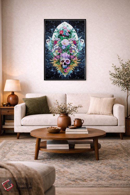 تابلو دکوراتیو درخشان VI اثر ریزا پکر - D3B