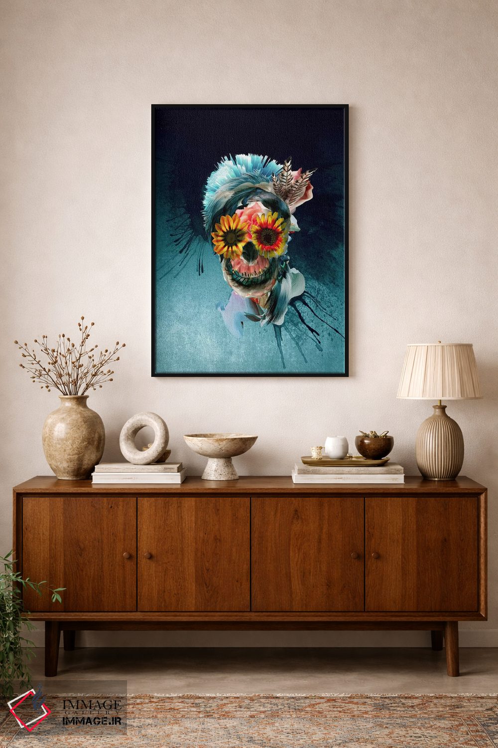 تابلو دکوراتیو زنان اثر ریزا پکر - D2B