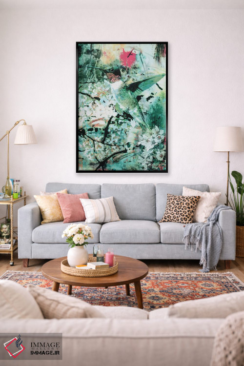 تابلو دکوراتیو کولا بری اثر ریزا پکر - D2B