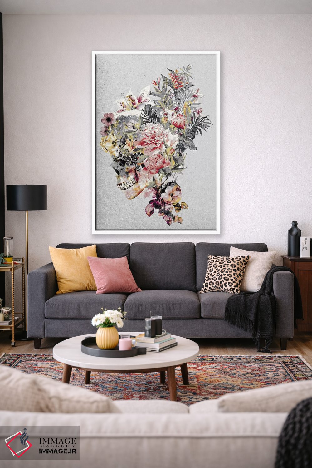 تابلو دکوراتیو XII اثر ریزا پکر - D1W