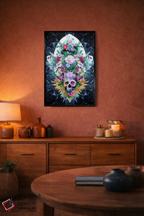 تابلو دکوراتیو درخشان VI اثر ریزا پکر - D5B