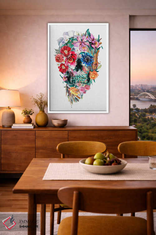 تابلو دکوراتیو مومنتو موری VI اثر ریزا پکر - D6W